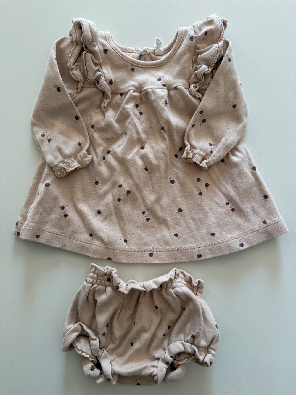 Quincy Mae Dress & Bloomers Set